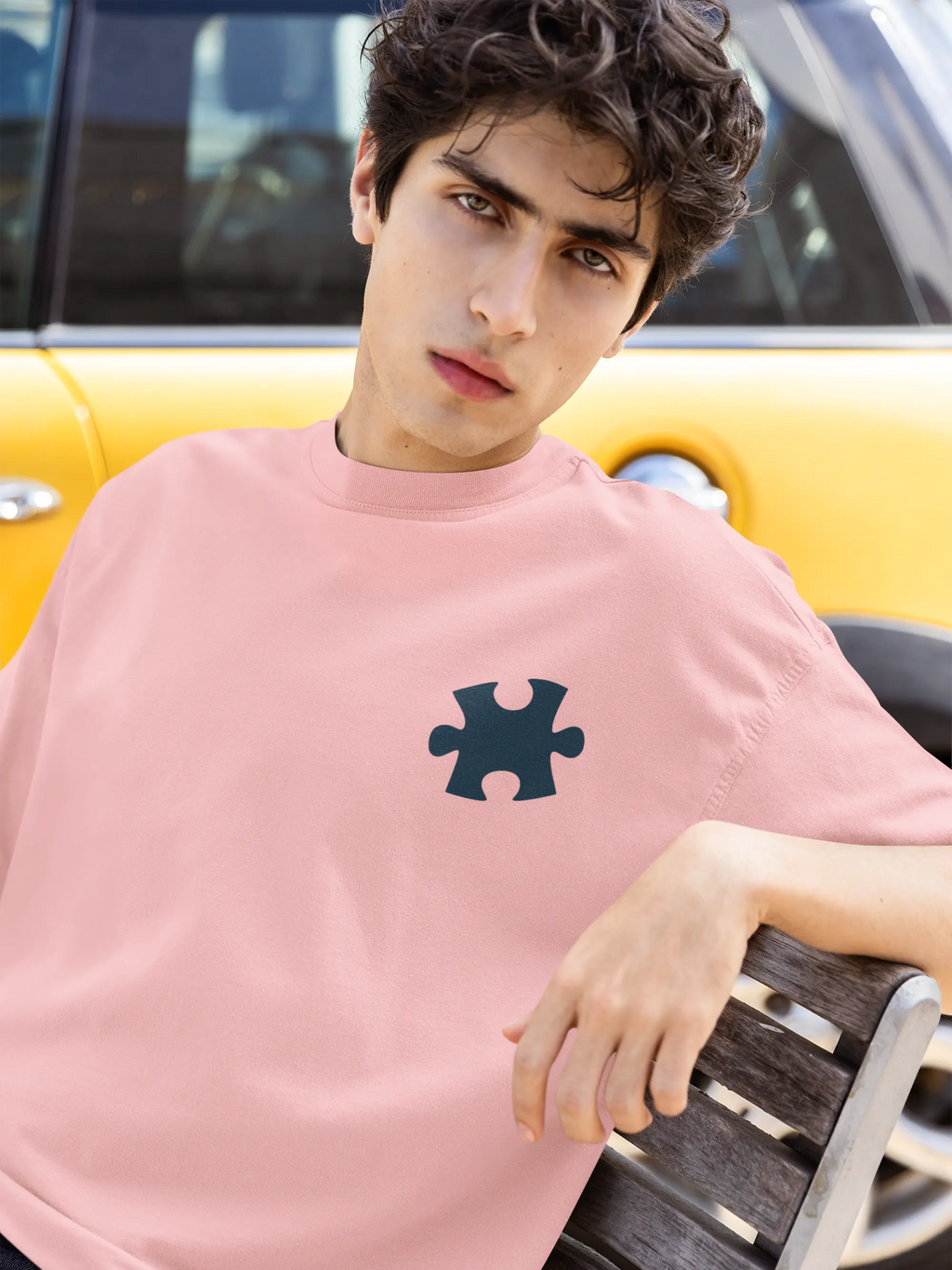 Solid T-Shirt - Pink