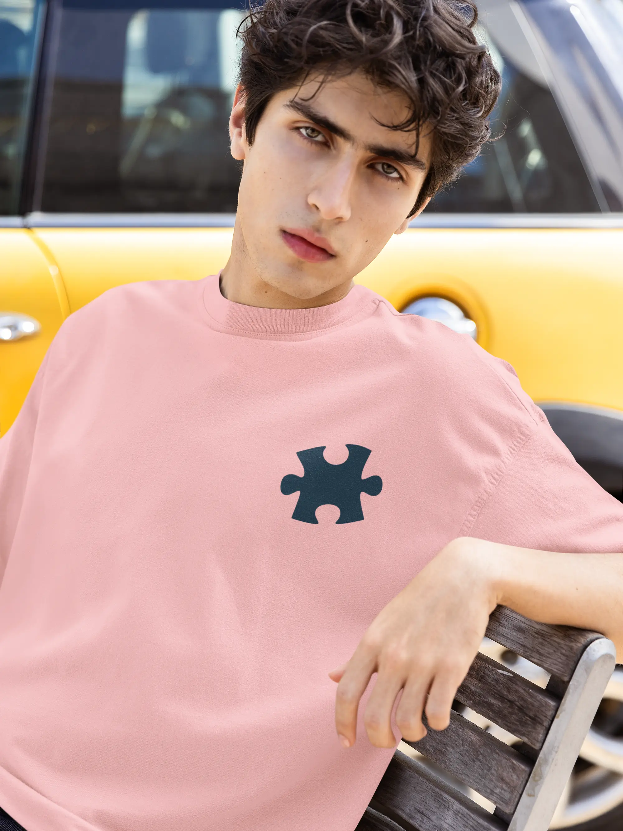 Solid T-Shirt - Pink