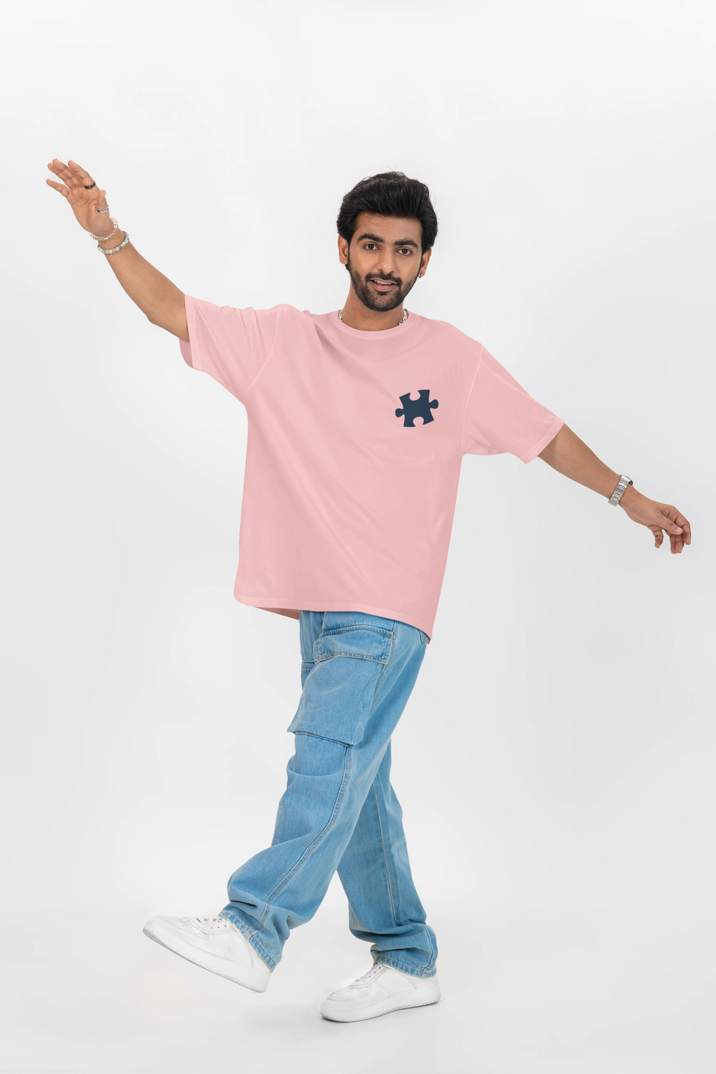 Solid T-Shirt - Pink