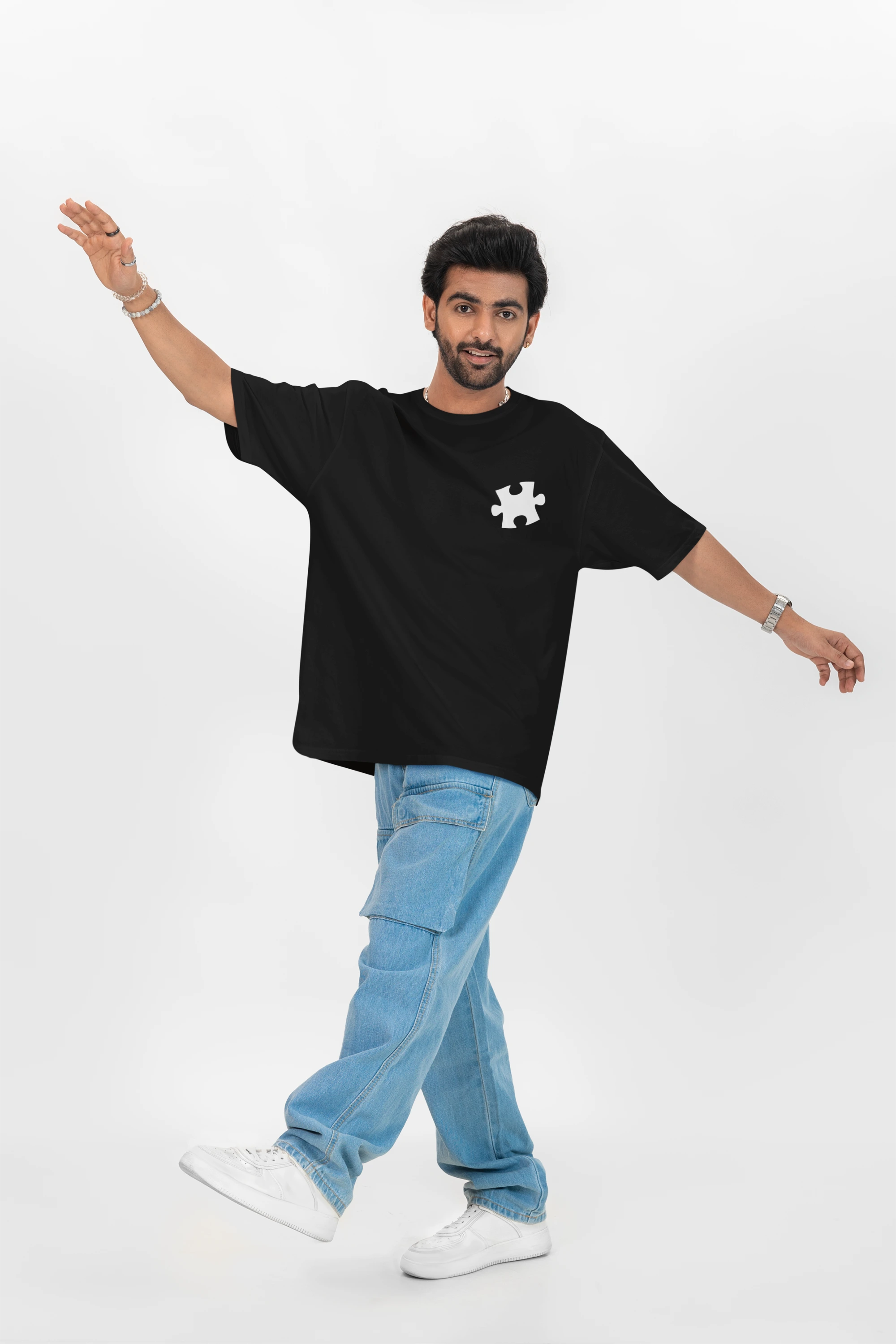 Solid T-Shirt - Black