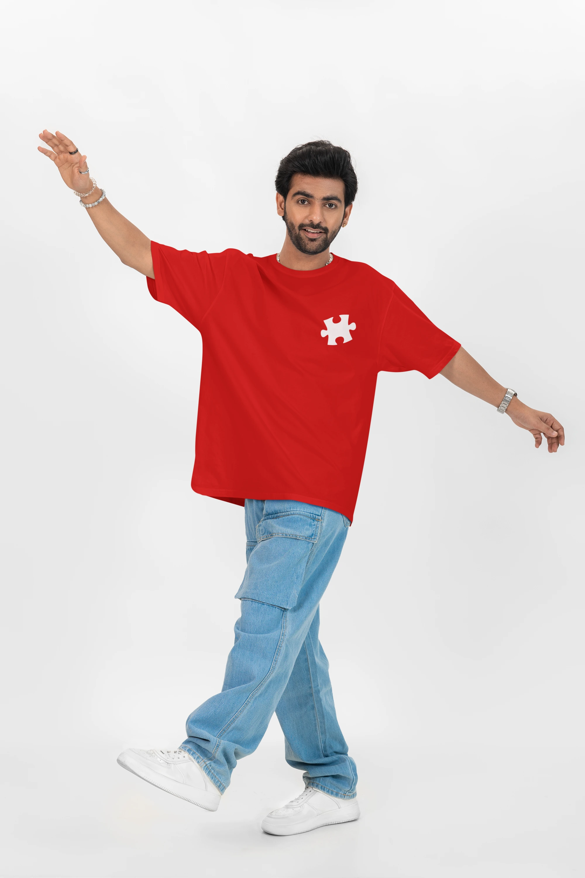 Solid T-Shirt - Red